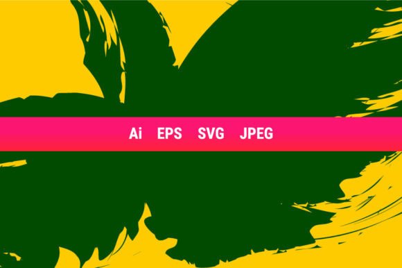 Abstrack Background Green Yellow: Graphics for Local Business Branding