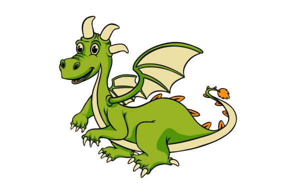 Dragon Fantasy Creature Clipart: Graphics and Illustrations for Creative Publishing