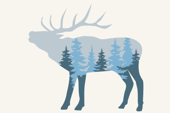 Elk with Forest: A Review for Real Embroidery Use