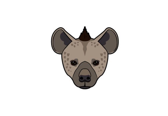Hyena Cartoon Clipart SVG: Graphics and Illustrations for Creative Brands