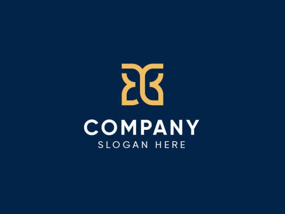Luxury Flower Letter B Logo Graphics