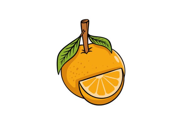 Orange Artwork SVG: Graphics and Illustrations for Creative Projects