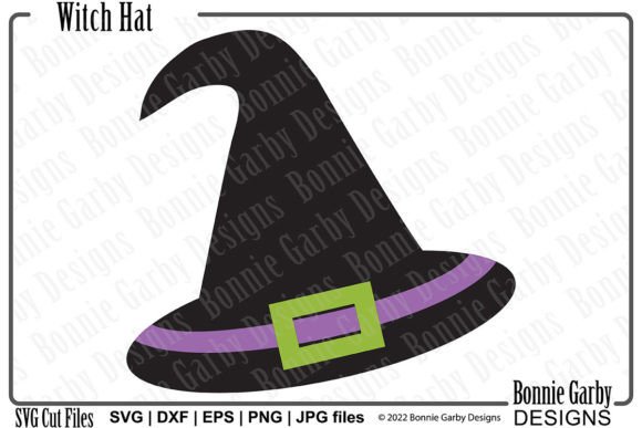 Witch Hat Halloween SVG Clip Art